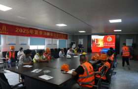 大队前往在建工地开展消防安全培训